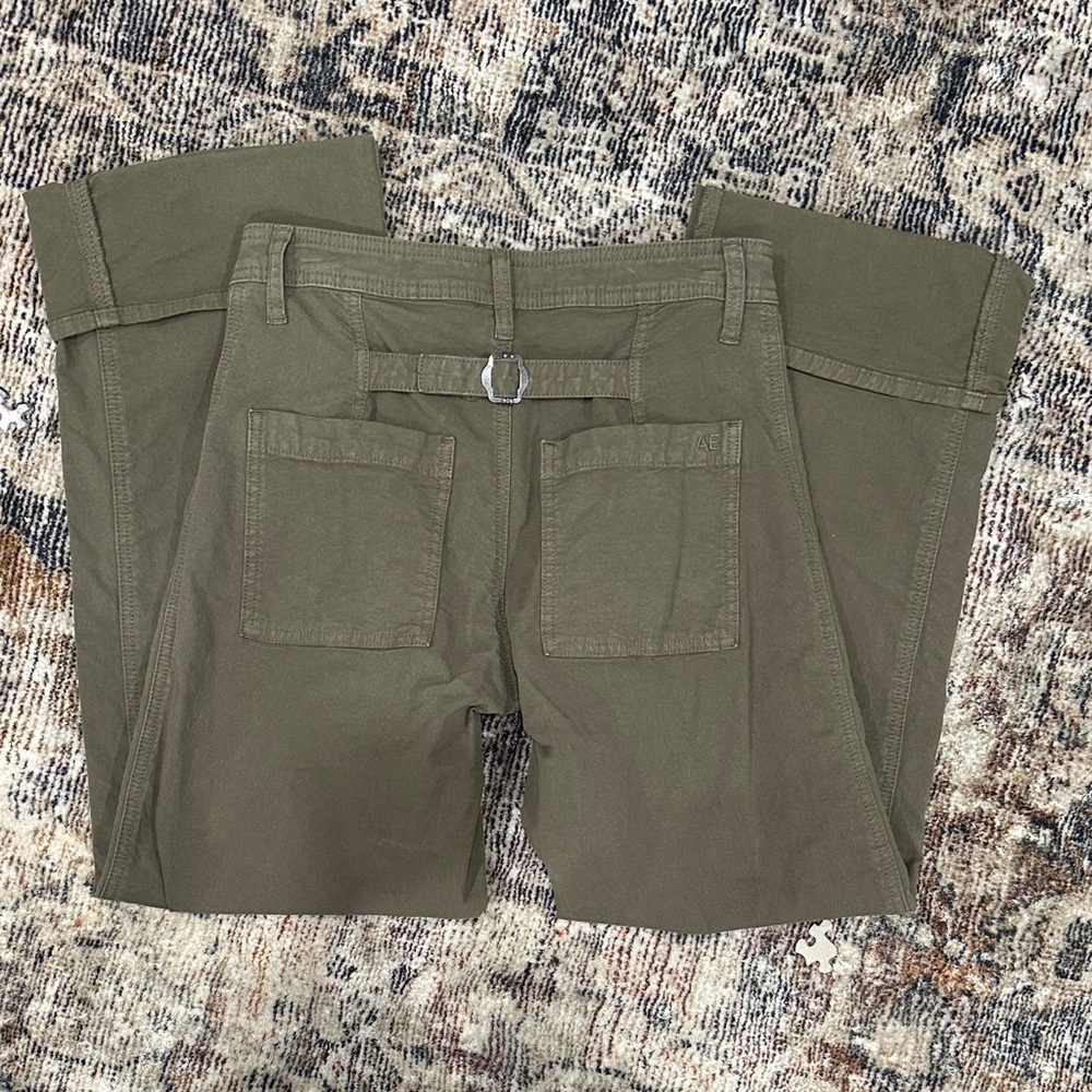 American Eagle Outfitters Green Cargo Pants - Picture 4 of 5